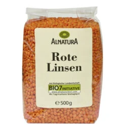 Bio Rote Linsen 500G