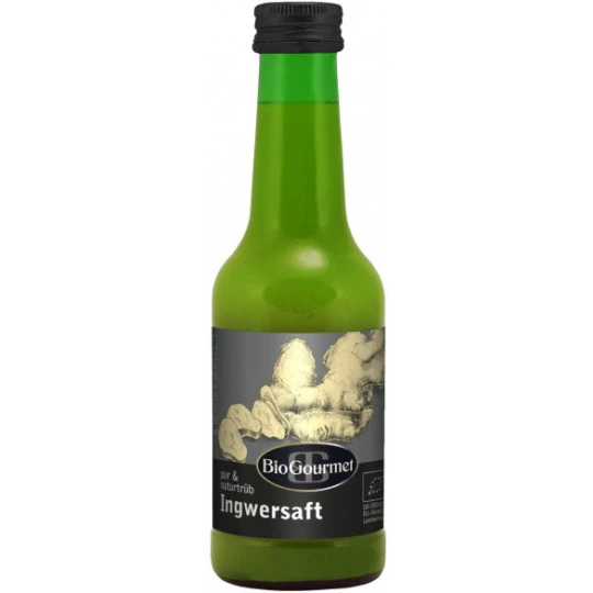 Gourmet Ingwersaft Naturtrüb 200ML 1 Gourmet Ingwersaft Naturtrüb 200ML