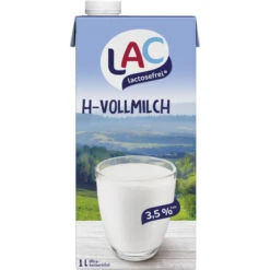 Lactosefrei H-Vollmilch 3,5% 1L