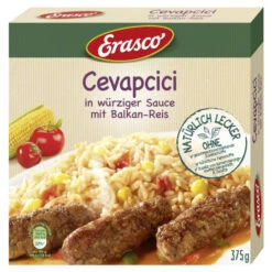Cevapcici In Würziger Sauce Mit Balkan-Reis 375G