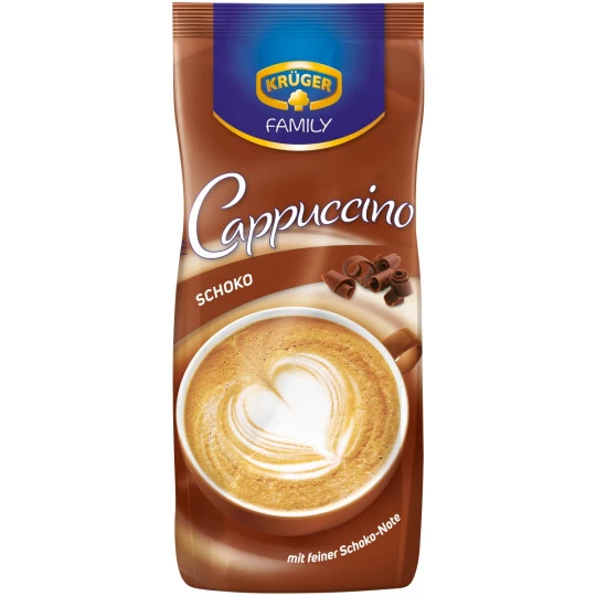 Family Cappuccino Schoko Im Nachfüllbeutel 500G 1 Family Cappuccino Schoko Im Nachfüllbeutel 500G