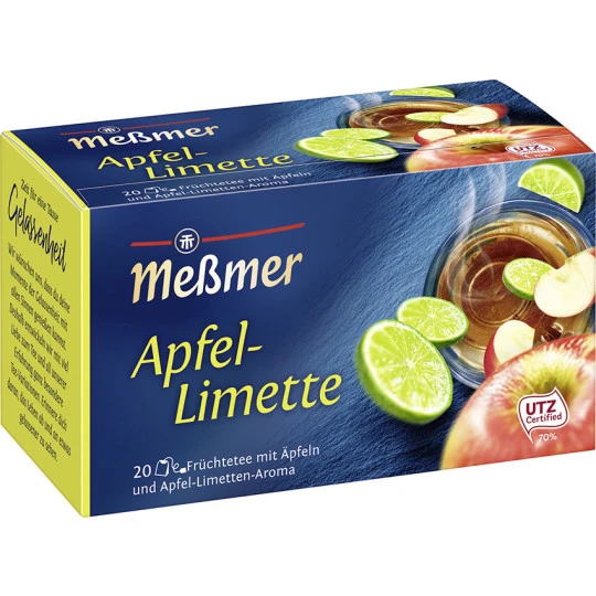 Tee Apfel-Limette 20ST 50G 1 Tee Apfel-Limette 20ST 50G