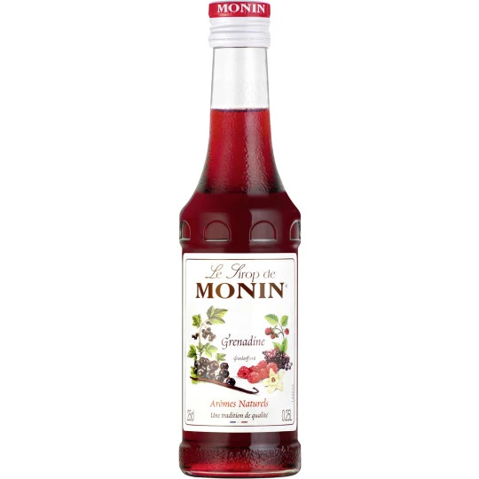 Monin Sirup Grenadine 250ML 1 Monin Sirup Grenadine 250ML