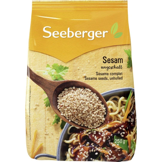 Seeberger Sesam Ungeschält 250G 1 Seeberger Sesam Ungeschält 250G